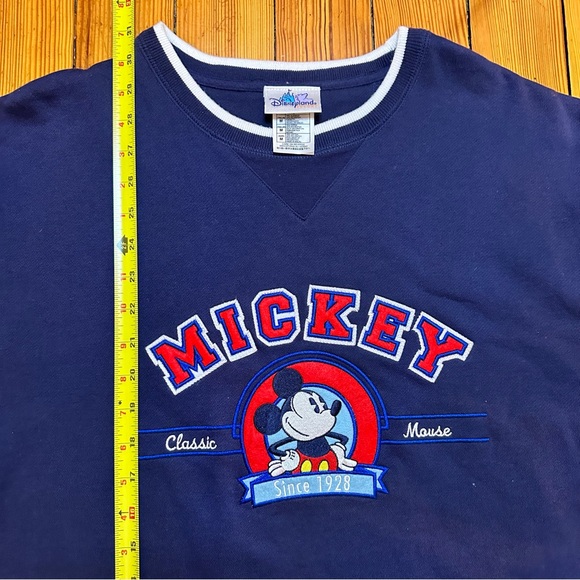 Vintage Disneyland Resort Blue Mickey Crewneck - Picture 3 of 5
